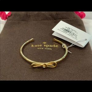 NWT Kate spade cuff bracelet with crystals